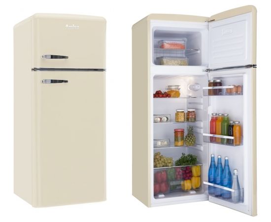 Amica KGC15635B Fridge-freezer Freestanding Beige