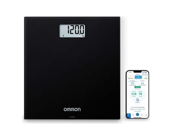 OMRON BATHROOM SCALE HN-300T2-EBK INTELLI IT BLACK