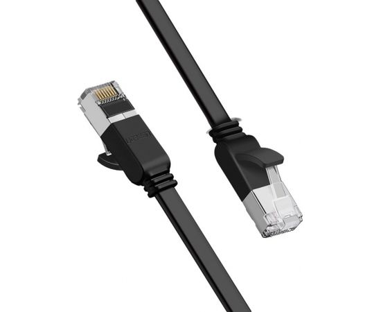 Ugreen Ethernet patchcord cable RJ45 Cat 6 UTP 1000 Mbps 2 m black (50185) Data USB kabeļi