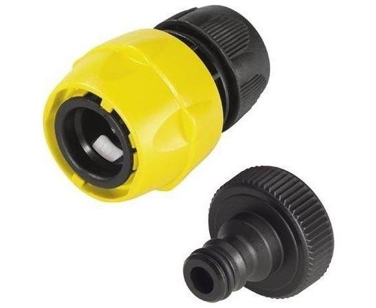 Kärcher Connection Set Basic (6.997-358.0), piece of hose (black / yellow, 33,3mm (G 1 "))