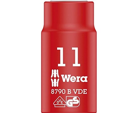 Wera Cyclops socket wrench bit 11x46 - 8790 B VDE, insulated, with 3/8 "drive