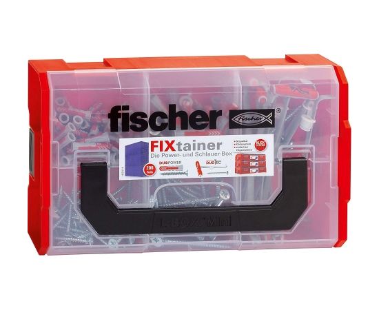 Fischer FIXtainer-DUOPOWER / DUOTEC - dowel - 200 pieces