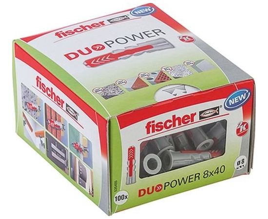Fischer DUOPOWER 8x40 LD 100pcs