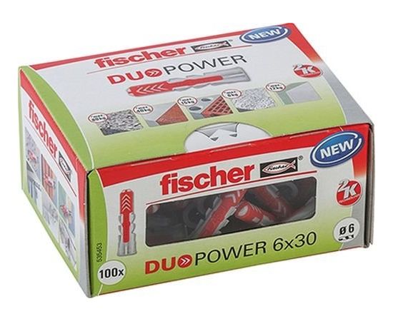 Fischer DUOPOWER 6x30 LD 100pcs