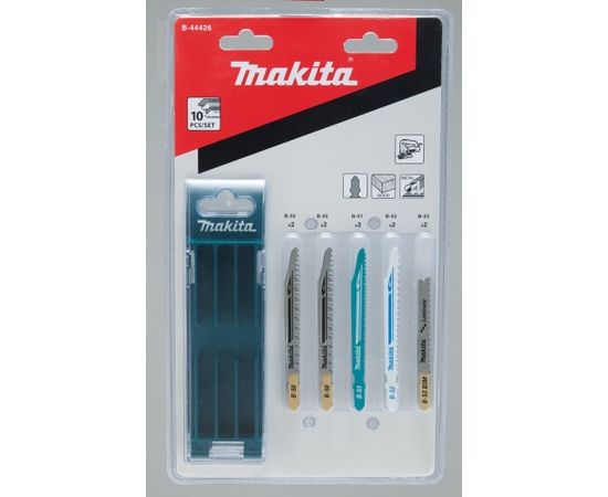 Makita jigsaw blades - various types