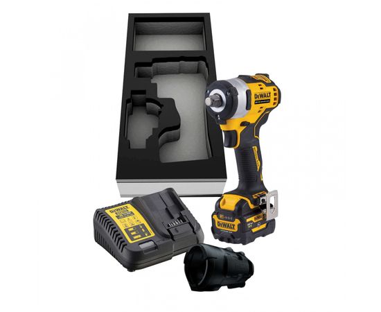 DEWALT DCF901P1G-QW Triecienuzgriežņu atslēga 12V (1x5.0Ah)