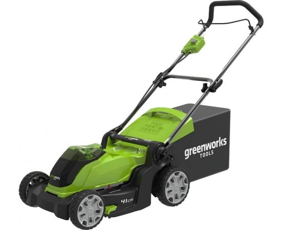 Zāles pļāvējs Greenworks G40LM41K4; 40 V; 1x4,0 Ah akum.