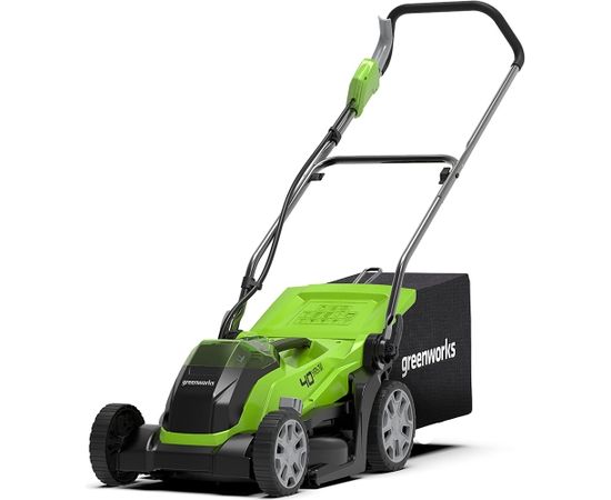 Zāles pļāvējs Greenworks G40LM35; 40 V (bez akumulatora un lādētāja)