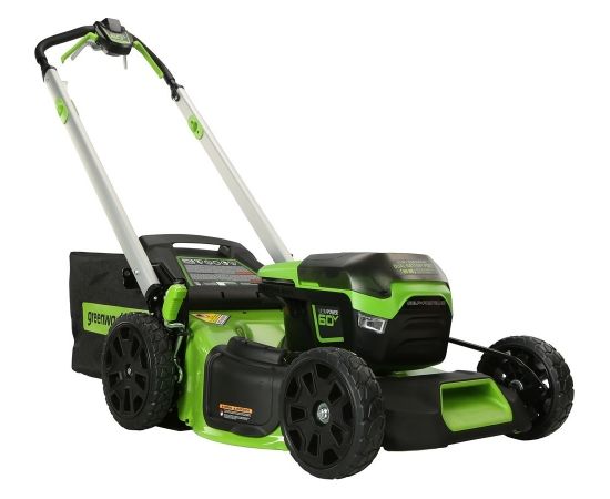 Akumulatora zāles pļāvēja pašgājējs Greenworks GD60LM51SP; 60 V (bez akumulatora un lādētāja)