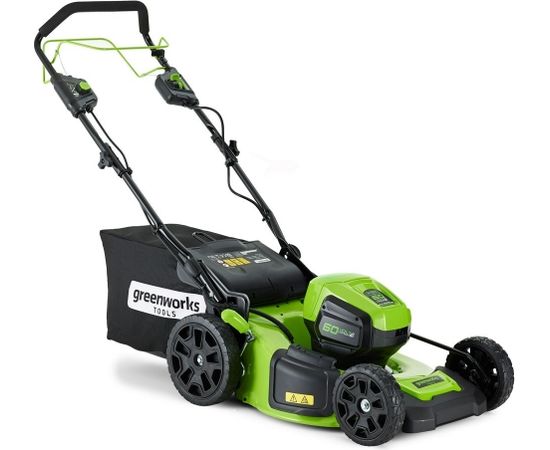 Akumulatora zāles pļāvēja pašgājējs Greenworks GD60LM46SP; 60 V (bez akumulatora un lādētāja)