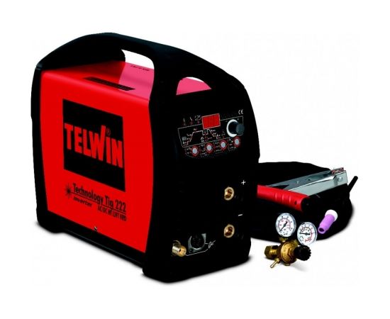 Invertora metināšanas iekārta Telwin Technology TIG 222; ar piederumiem