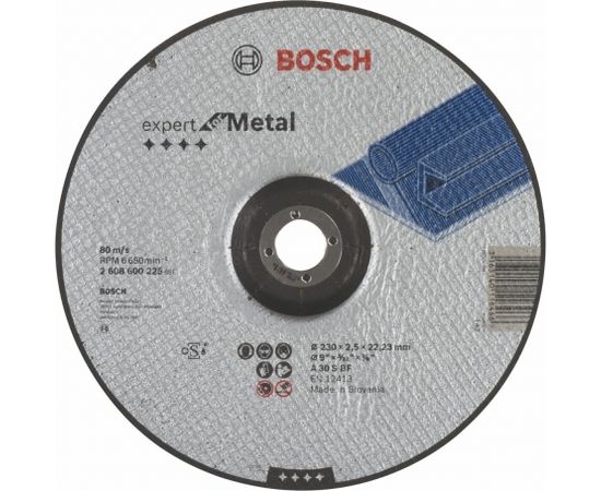 Bosch Cutting disc cranked 230mm