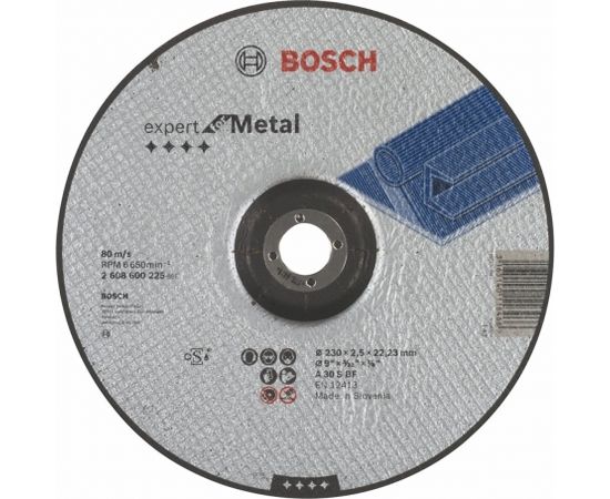 Bosch Cutting disc cranked 230mm