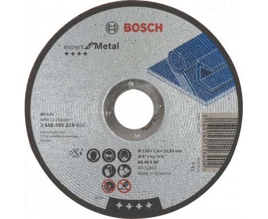 Bosch Cutting disc straight 125mm