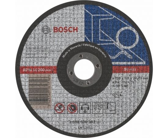 Bosch Cutting disc straight 150mm