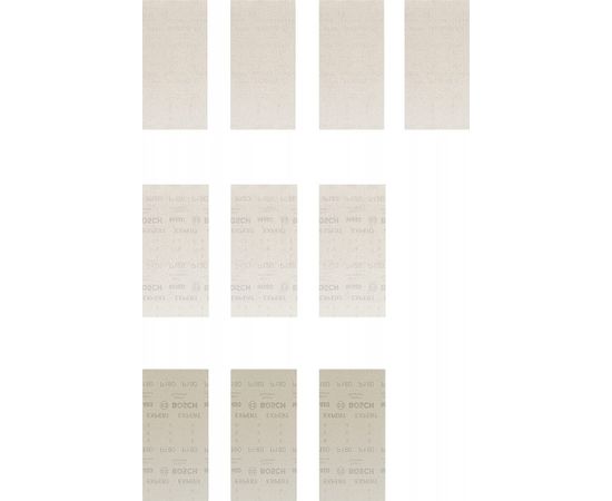Bosch Expert M480 mesh sanding sheet set 115 x 230mm, K80 / 120 / 180