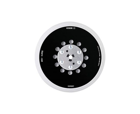 Bosch multi-hole pad 150mm soft M8 + 5/16 - 2608900006 EXPERT RANGE