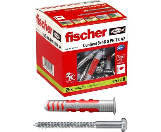 Fischer DuoSeal 8x48 S A2 (25)