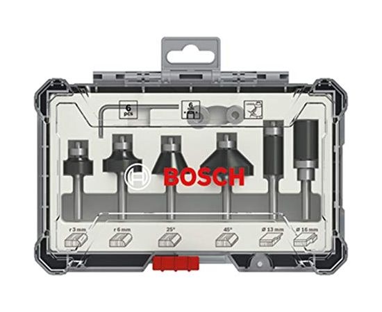 Bosch cutter set 6 pcs Trim & Edging 6mm - 2607017468 shank