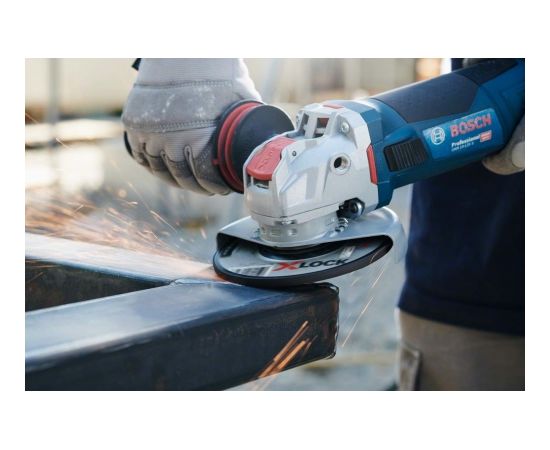 Bosch roughing X-LOCK Expert for Metal 125mm cranked grinding wheel (125 x 6 x Length 22.23mm)