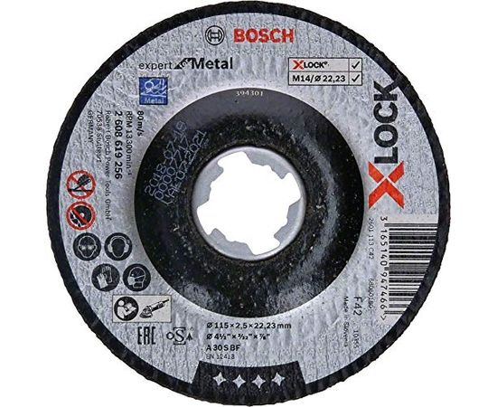 Bosch X-LOCK separation 115X2,5mm EfM ger. - 2608619256