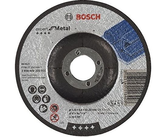 Bosch cutting disc cranked 125mm - 2608600221