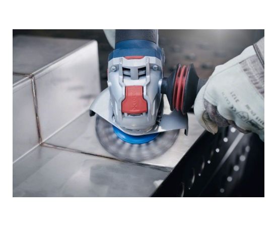 Bosch X-LOCK disc brush Heavy for Inox 115mm, knotted (115mm diameter, 0.5 mm wire)