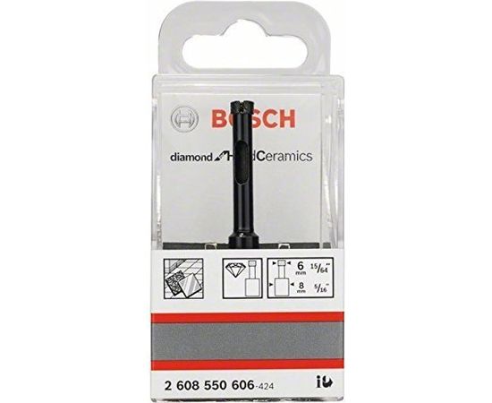 Bosch Slide Drill for Hard Ceramics 6mm - 2608550606