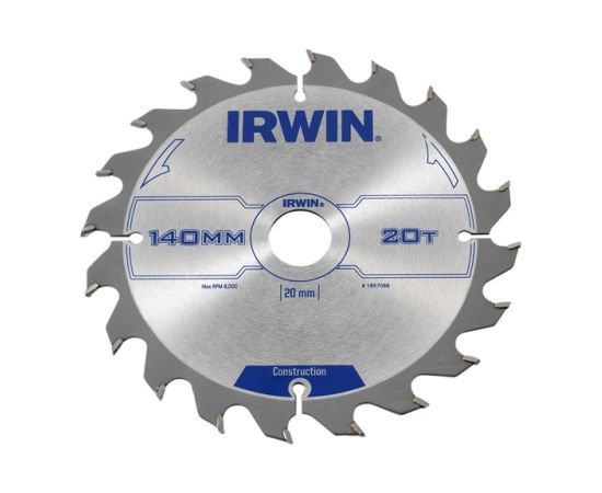Griešanas disks kokam Irwin; Ø140 mm