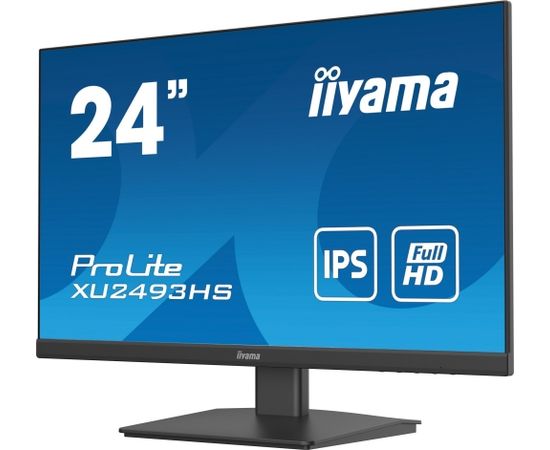 Iiyama ProLite XU2493HS-B5 - 24 - LED - Full HD, IPS, 75 Hz, black