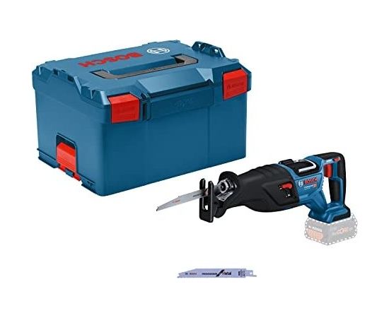 Bosch Cordless saber saw BITURBO GSA 18V-28 Professional solo (blue/black, without battery and charger, in L-BOXX)