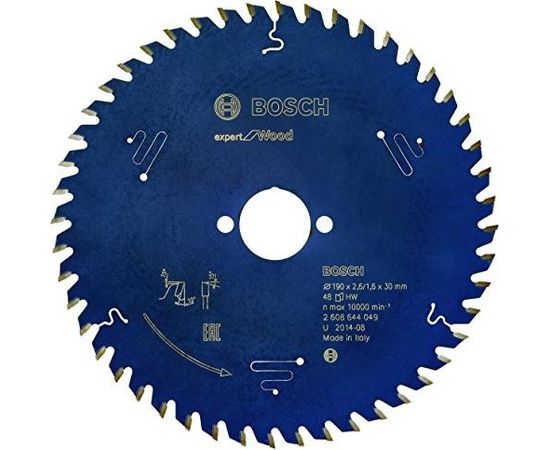 Bosch Circular saw blade Expert for Wood, 190mm (blue)