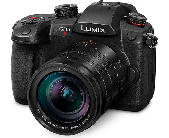 Panasonic Lumix DC-GH5M2H-ES12060 Kit, digital camera (black, incl. lens)