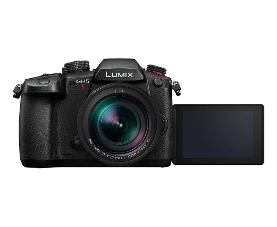 Panasonic Lumix DC-GH5M2H-ES12060 Kit, digital camera (black, incl. lens) Цифровые фотокамеры