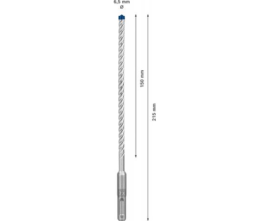 Bosch Expert hammer drill SDS-plus-7X,6.5mm, 10 pieces (working length 150mm)