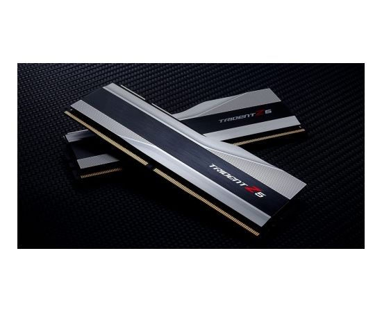 G.Skill DDR5 64GB - 6000 - CL - 32 - Dual-Kit - DIMM - F5-6000J3238G32GX2-TZ5S, Trident Z5, XMP, silver