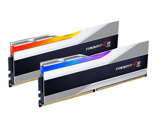 G.Skill DDR5 32GB - 7600 - CL - 36 - Dual-Kit - DIMM - F5-7600J3646G16GX2-TZ5RS, Trident Z5 RGB, XMP, silver