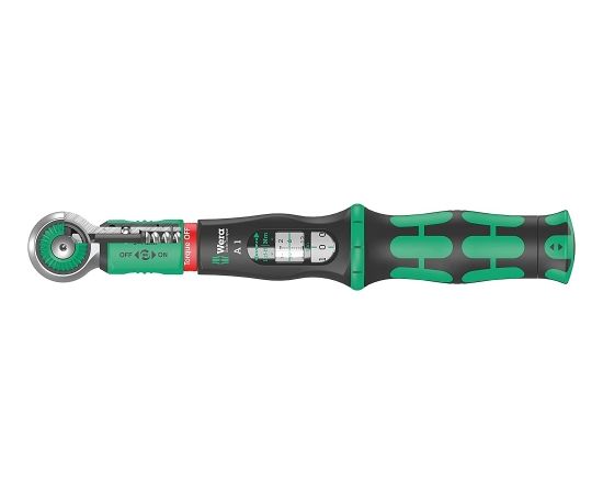 Wera torque wrench Safe-Torque A 1 (black/green, 1/4" square, 2-12 Nm)