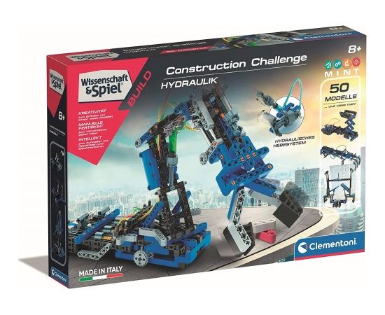 Clementoni Construction Challenge - hydraulics, construction toys