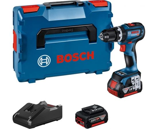 BOSCH GSB 18V-90 C 18V (2x5.0Ah)  Akumulatora triecienurbjmašīna 06019K6106