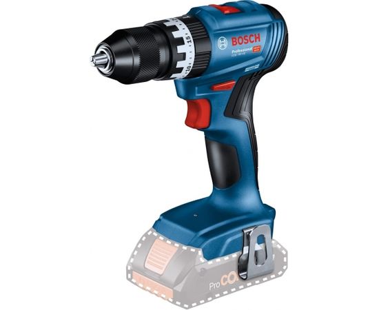Bosch Cordless Impact Drill GSB 18V-45 Professional, 18V (blue/black, 2x Li-Ion battery 2.0Ah, in L-case)