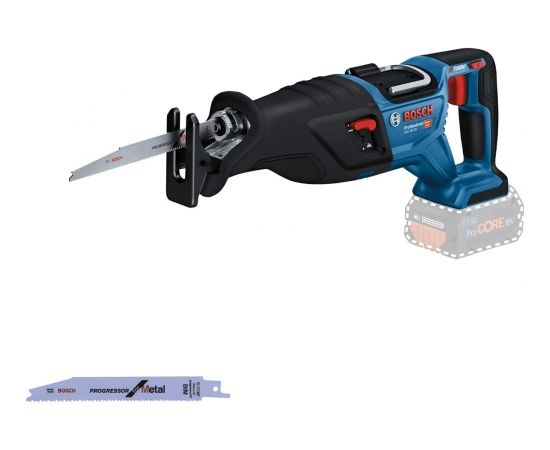 Bosch cordless saber saw BITURBO GSA 18V-28 Professional solo (blue/black, without battery and charger)