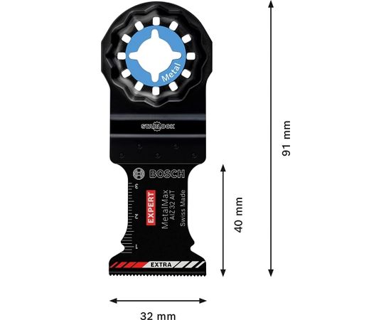 Bosch Expert plunge saw blade AIZ 32 AIT MetalMax