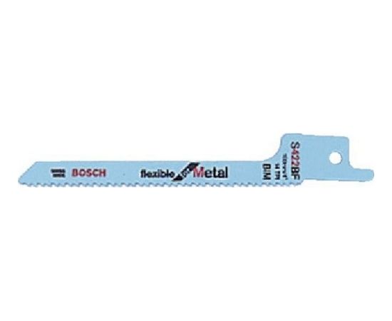 Bosch saber saw blade S 522 BF Flexible for Metal, 100mm (5 pieces)