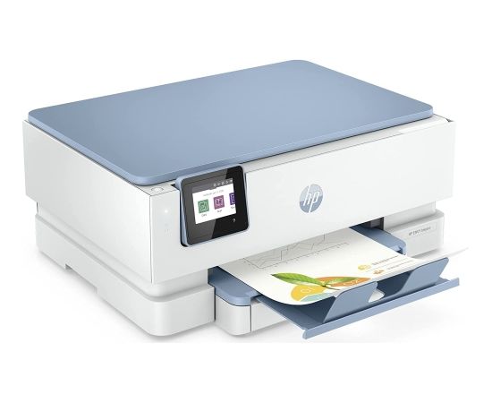 HP ENVY Inspire 7221e All-in-One, multifunction printer (light grey/light blue, USB, WLAN, scan, copy)