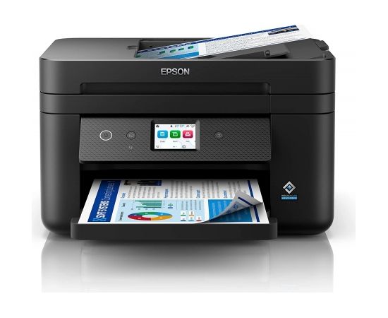 Epson WorkForce WF-2960DWF, multifunction printer (black, USB, WLAN, LAN, scan, copy, fax)