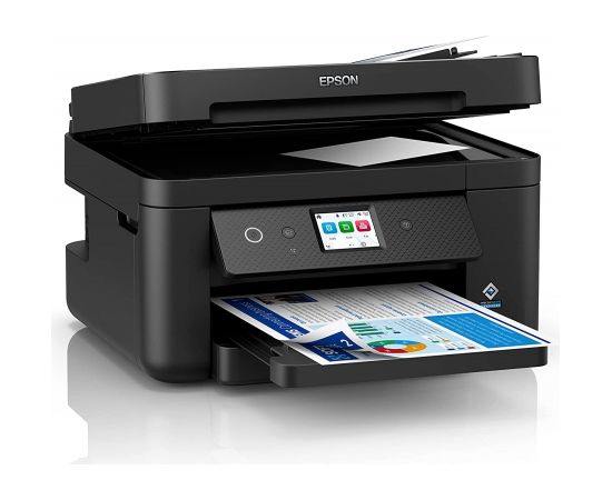 Epson WorkForce WF-2960DWF, multifunction printer (black, USB, WLAN, LAN, scan, copy, fax)