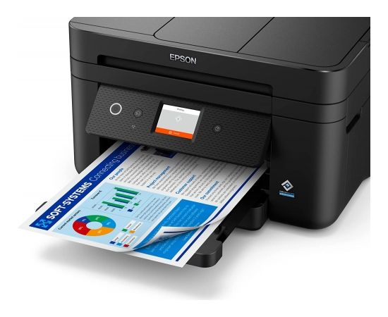 Epson WorkForce WF-2960DWF, multifunction printer (black, USB, WLAN, LAN, scan, copy, fax)