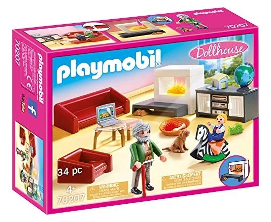 PLAYMOBIL 70207 Cozy living room, construction toys