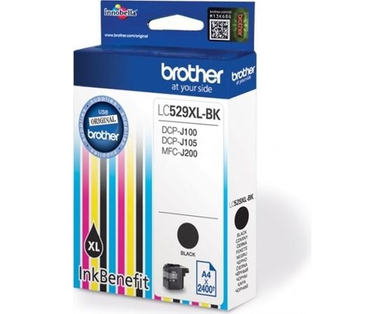 Brother LC529XL-BK ink cartridge Original Extra (Super) High Yield Black